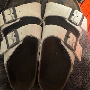 Birkenstock Women's White Sandals